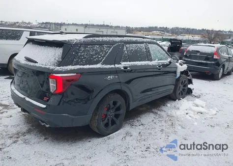 2022 Ford Explorer St z USA, uszkodzony, nr VIN 1FM5K8GCXNGB14046